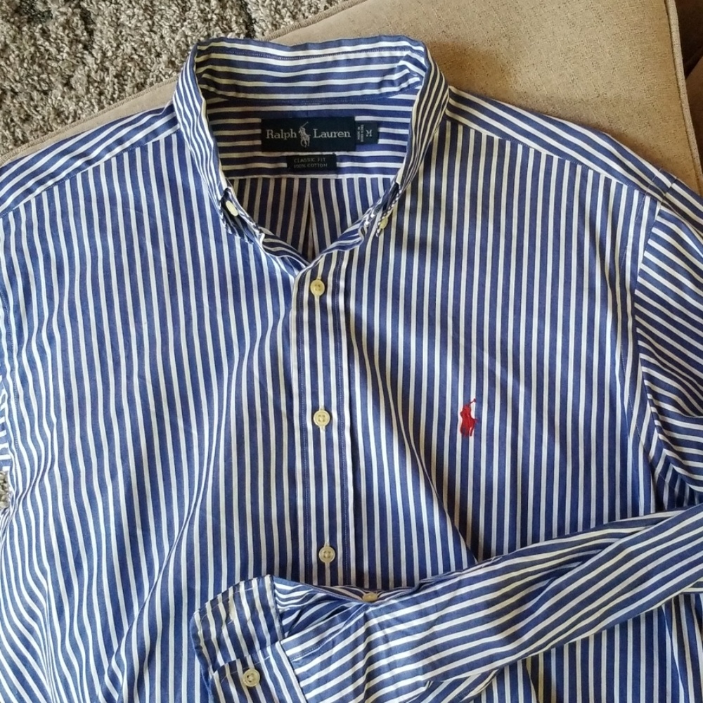 Men's Ralph Lauren striped Polo shirt